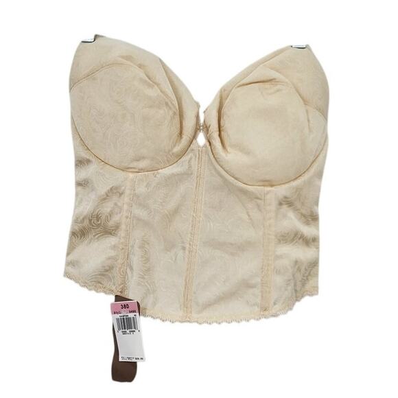 Deadstock Vintage New Playtex‎ 90's Bustier Size 38 D Padded Cup - Picture 1 of 8